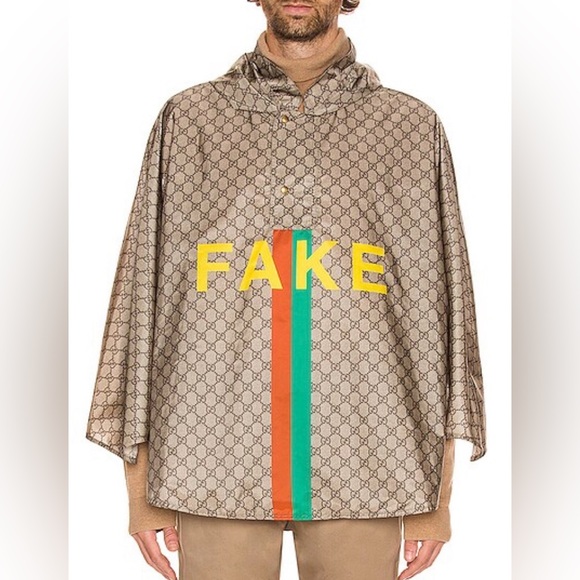 Other - Gucci Fake/not Monogram Cape for Men, Aurhentic w tags size medium